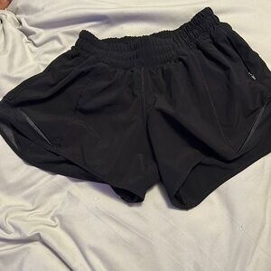Black Lululemon shorts